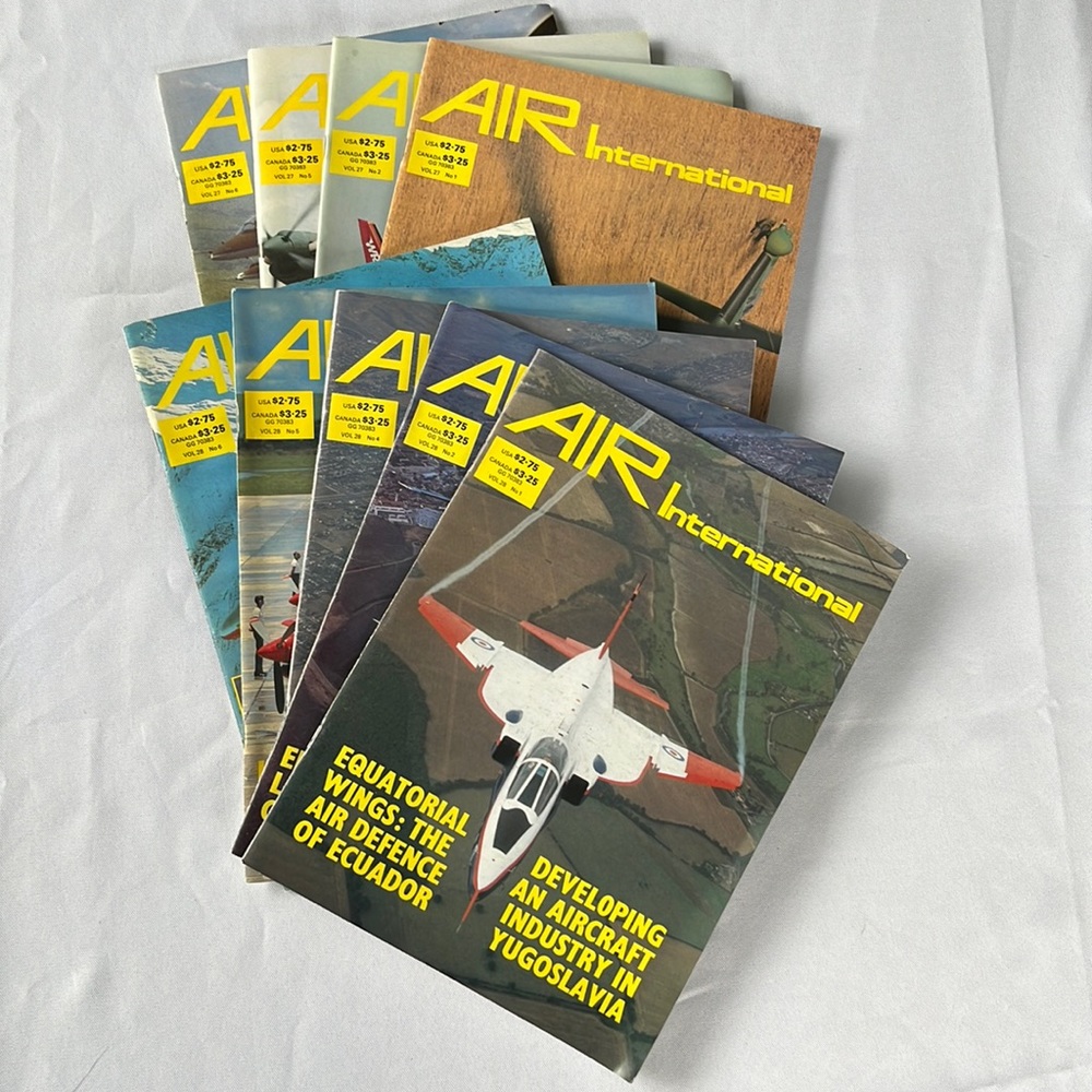 Vintage Air International Magazine from 1984 & 1985